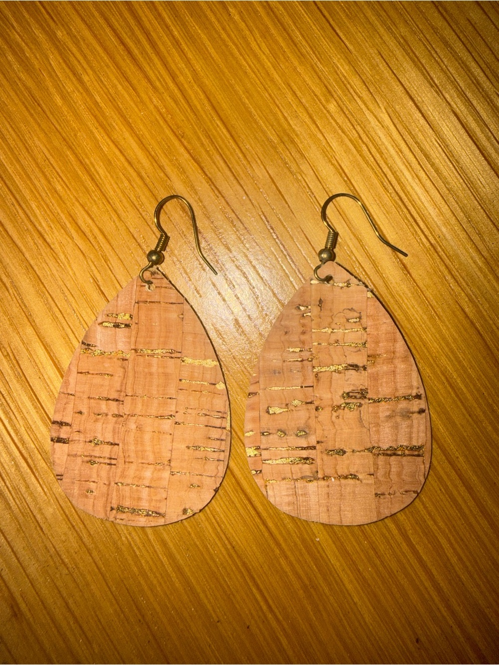 Wine cork/epcot inspired earrings
